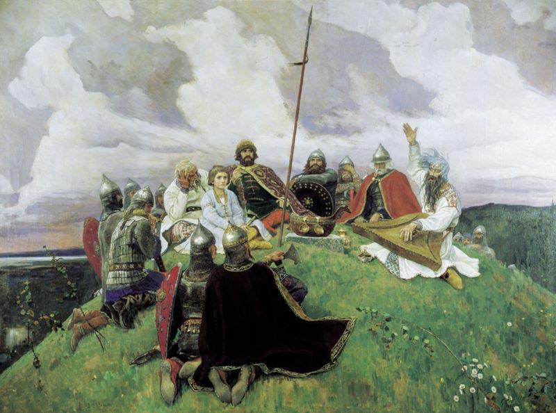 Viktor Vasnetsov Boyan oil painting image
